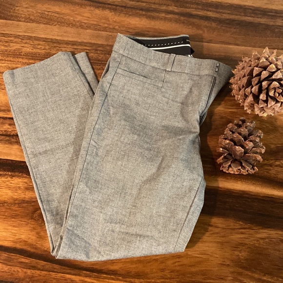 Banana republic women’s size 6 Sloan trousers, gray worn twice, straight leg - Picture 4 of 4